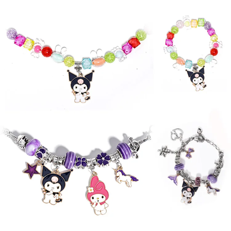 Bracelet Toys Wholesale Beaded Jewelry Necklace For Kids Handmade Beads DIY Beaded Bracelet For KIds