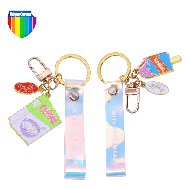 
China Manufacturer Wholesale Promotional Key Holder Oem 3d/2d Key Ring Custom Logo Souvenir Design Cheap Love Heart Key Chain 