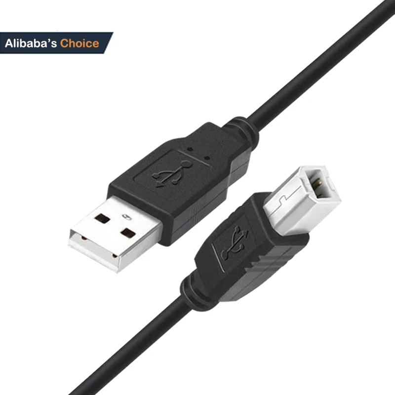 USB 2.0 Printer Cable USB Type A to B Male to Male Printer Cable For Canon Epson HP ZJiang Label DAC USB Printer