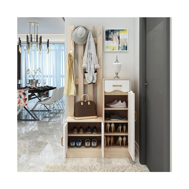 
Entryway living room new design coat shoes rack cabinet organizer spacesaving 