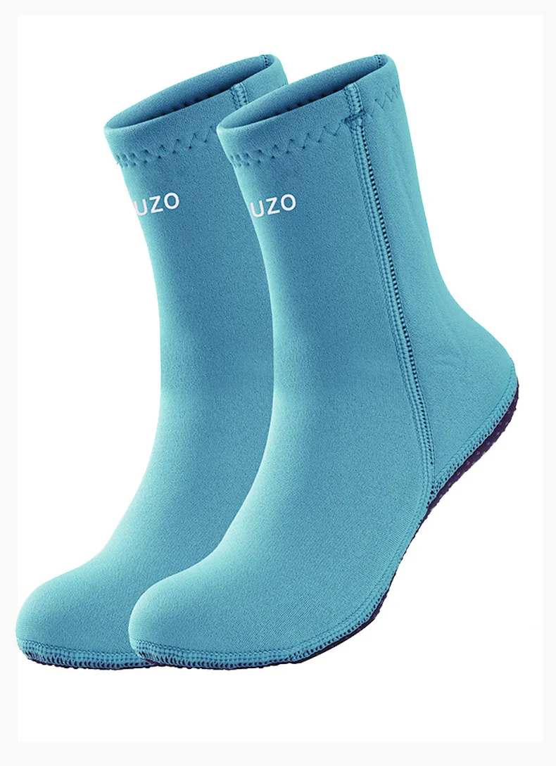 Custom 3mm Waterproof Women Men Water Sand Beach Yaga Shoes Long Swim Surf Wet Suit Sock Wetsuit Diving Neoprene Socks