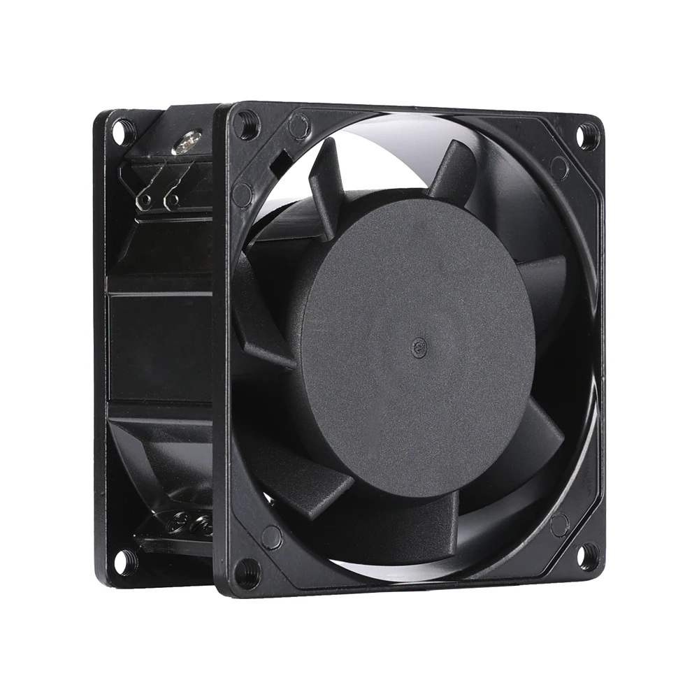 80x80x38mm 8cm 115V AC 14W 53m3/h 2900rpm Electric Drive Power Cabinet compact Axial AC Cooling Fan