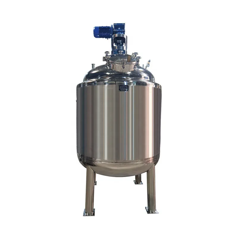 JNBAN stirred vessel mixer industrial  chemical jacketed reactor lithium hydroxide stainless steel reactor