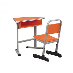 Colleges universities training plastic desks and chairs