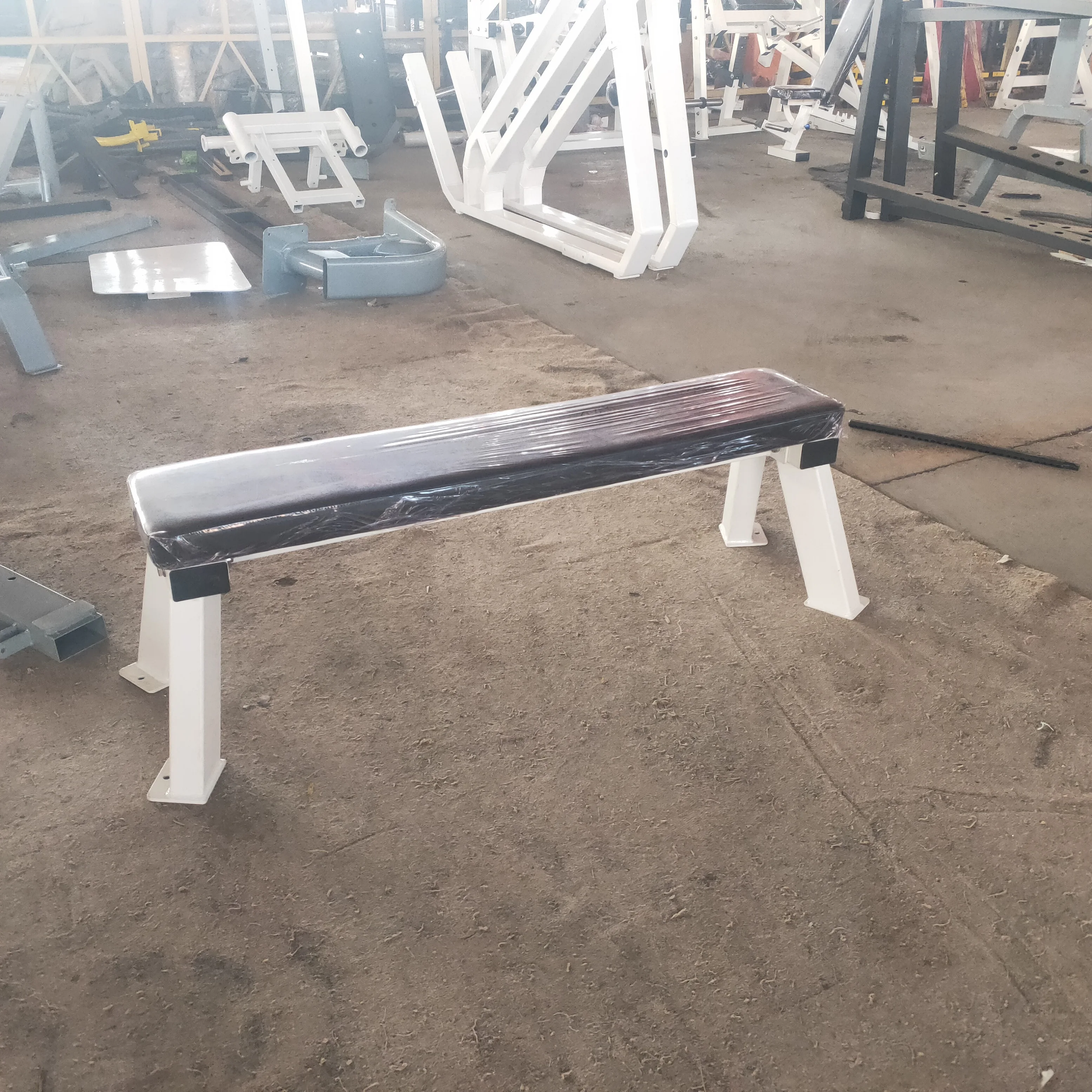 Matrix Sports Fitness Muscle Training Equipment Flat Press Bench