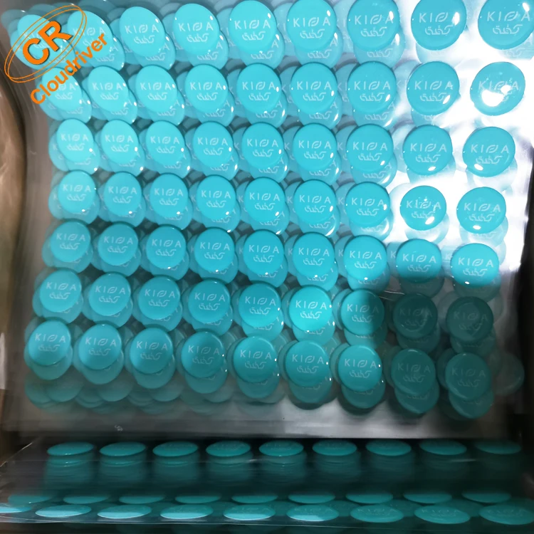 Epoxy Logo Sticker Custom Adhesive Clear Transparent vinyl  back dome crystal custom logo shape resin for sticker/label