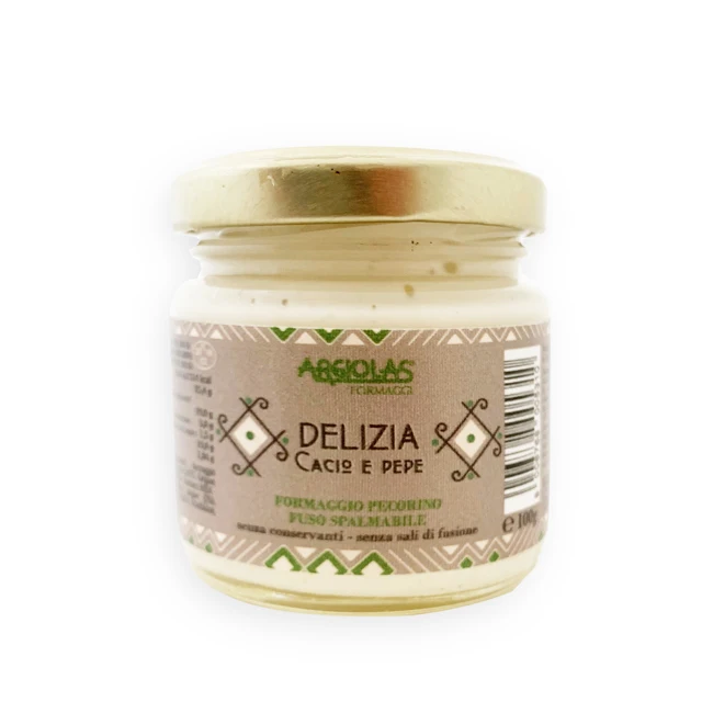 Italian spreadable cheese - Delizia Cacio e pepe