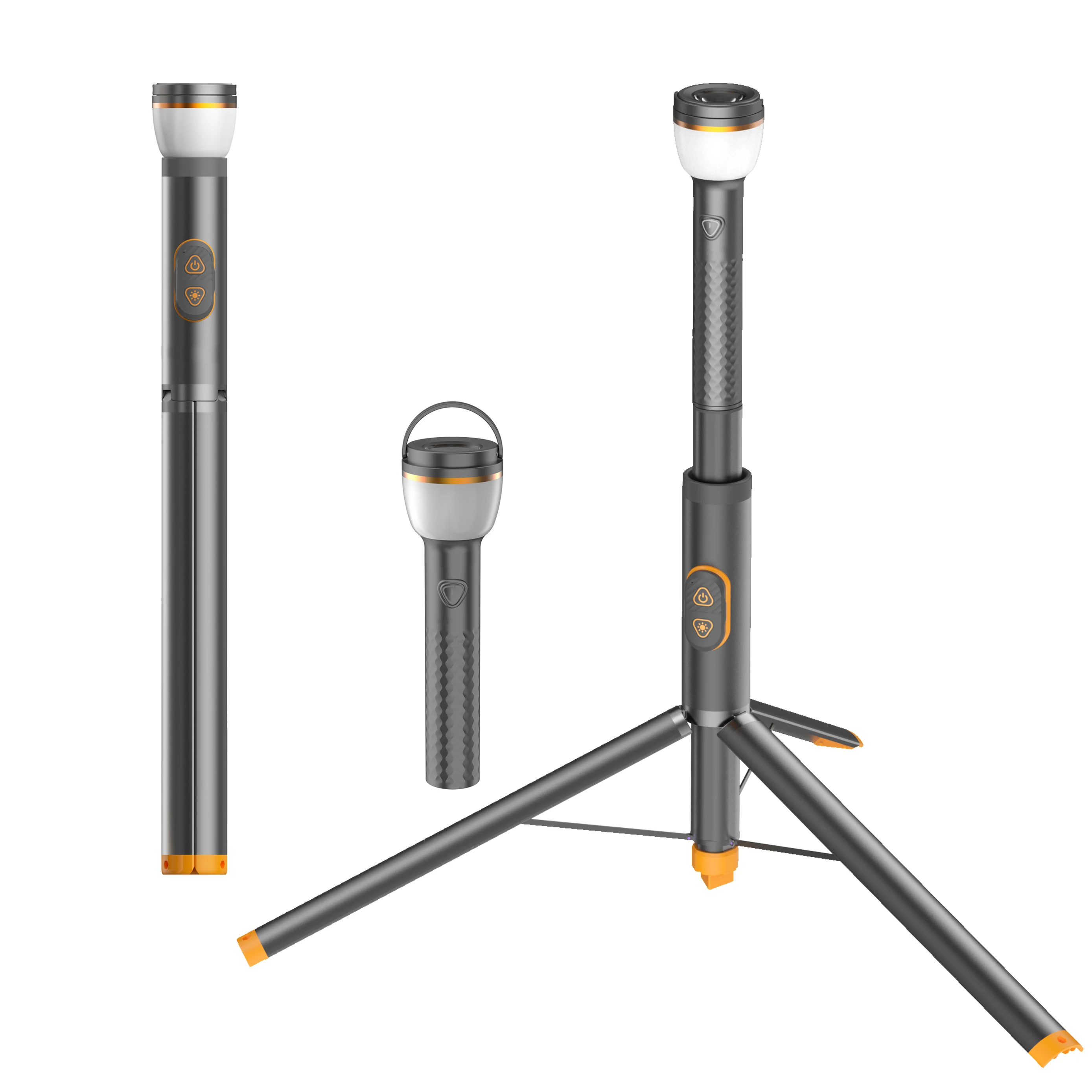 STARYNITE 3 в 1 Многофункциональный телескопический светодиодный фонарик для кемпинга фонарь Магнитный рабочий свет со штативом