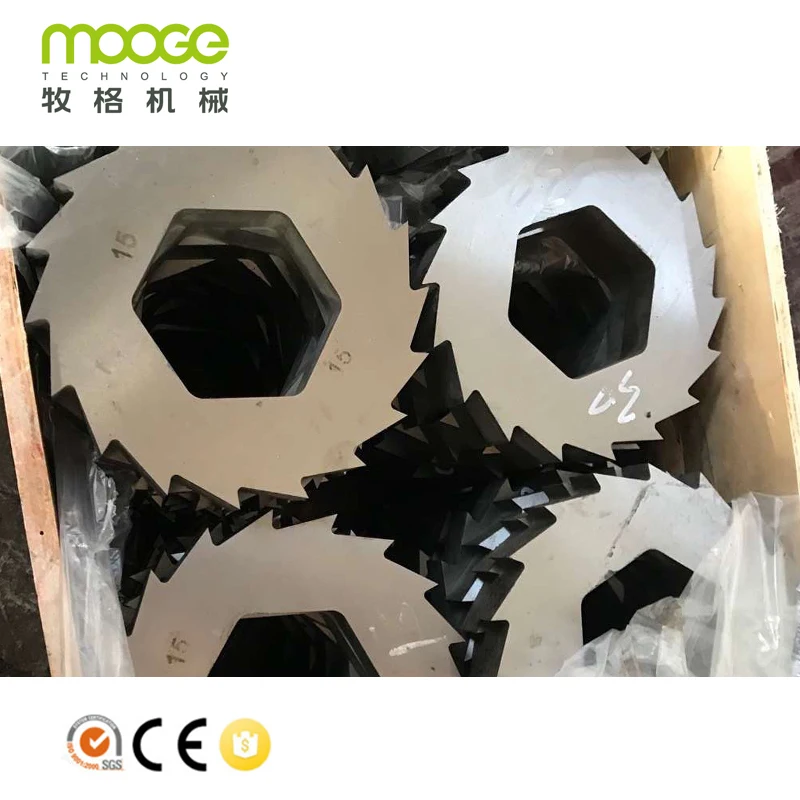Waste Meral Iron Tire Tyre Bottle Drum Barrel Recycling Plastic Double Shaft Shredder Machine
