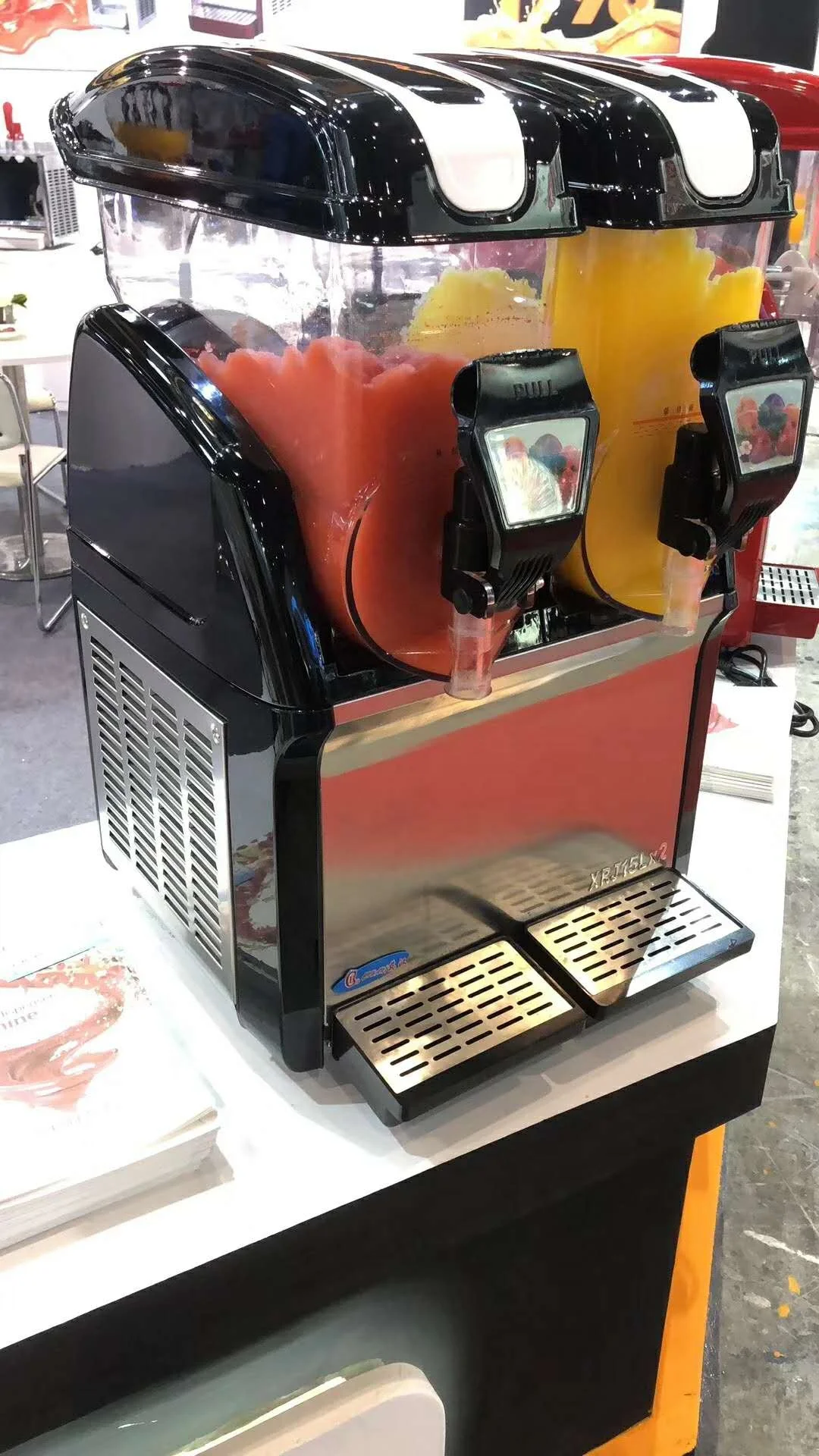 cixi kerui refrigeration equipment commercial slush machine with discount price