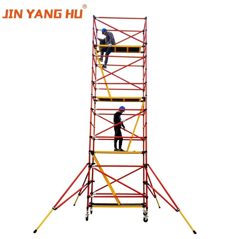 2024 JIN YANG HU Electric Scaffold Lift Insulated Mobile Good Lifting Scaffolding Platform Elevator