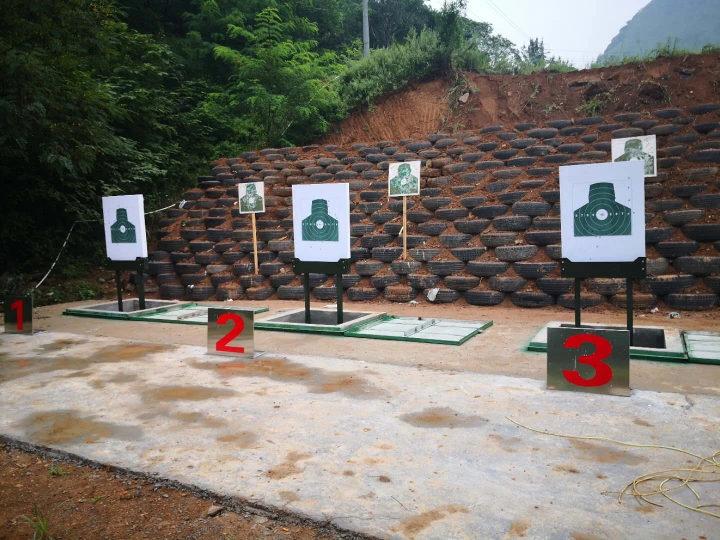 FNY  target metal box  sport  equipment  box  type lifting target rotary target  for shooting range equipment system