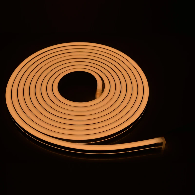 Flex Neon Strip Light Side-bend Plane IP20 Soft Silicone for Bar High Brightness 4x10mm Sign Letter 24v DC LED Ce 15 Luces Led