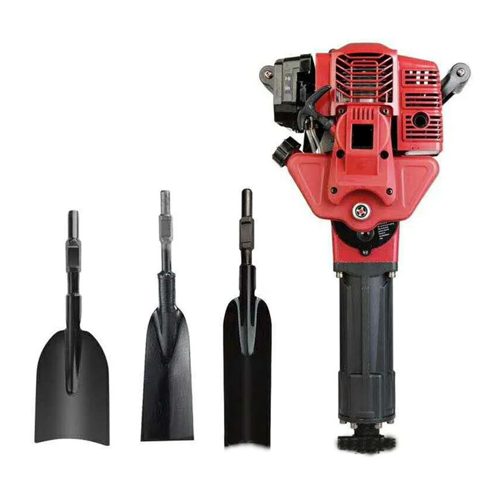 Портативный мульти-функциональные 4 тактный бензиновый дерево мини-экскаватор бензин вскрытия приведенный в действие газом Jack молоток с девятью рабочими инструментами