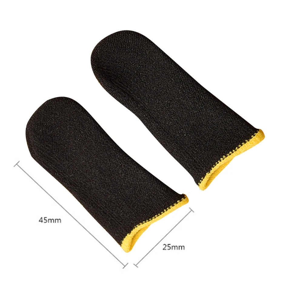 
Slip-proof Sweat-proof Professional Touch Screen Thumbs Finger Sleeve for Mobile Phone Gaming Sleeve 