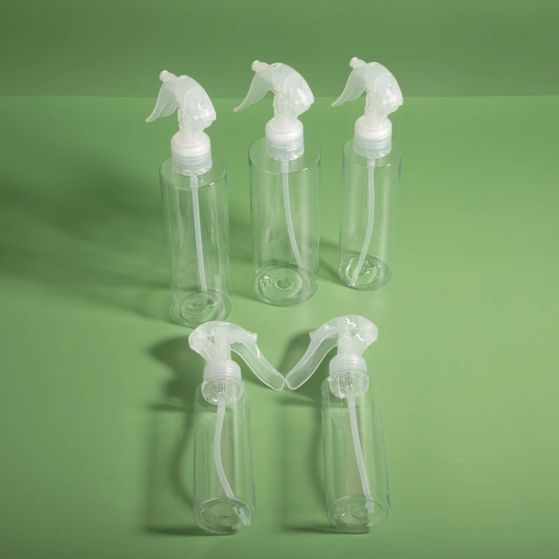 Wholesale Handy 100ml 120ml 150ml 200ml 250ml Empty Plastic Mist Spray Bottles Refillable Pet Plastic Trigger Spray Bottle