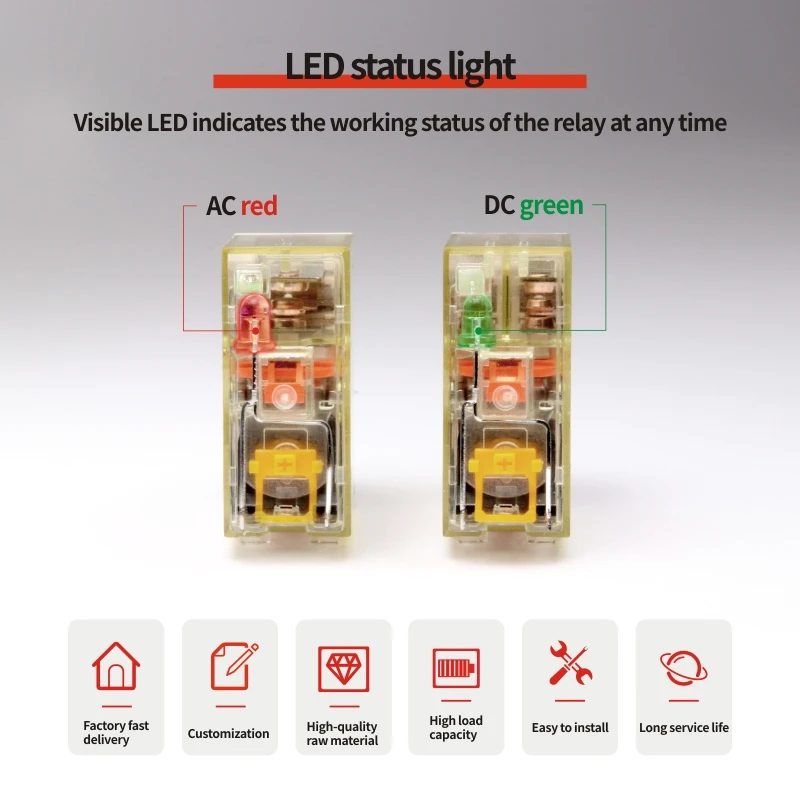 Shenler RFT2CO730LT реле интерфейса цепи 2 pole 8A 230VAC тонкий автоматизированного оборудования робот интеллигентая (ый)