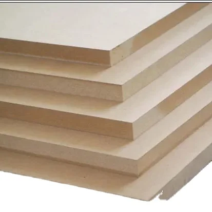 Best quality 3mm 6mm 12mm 15mm 18mm raw plain fibreboards mdf wood board for furniture making