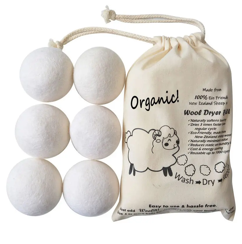 6-pack Dryer Ball Top Seller Best Selling Products 2023 New Trending in USA Private Label