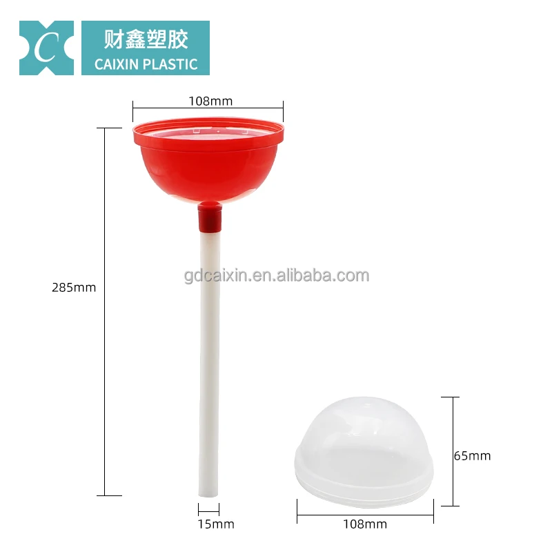 4 25 дюймов гигантские наполняемые контейнеры для леденец упаковки