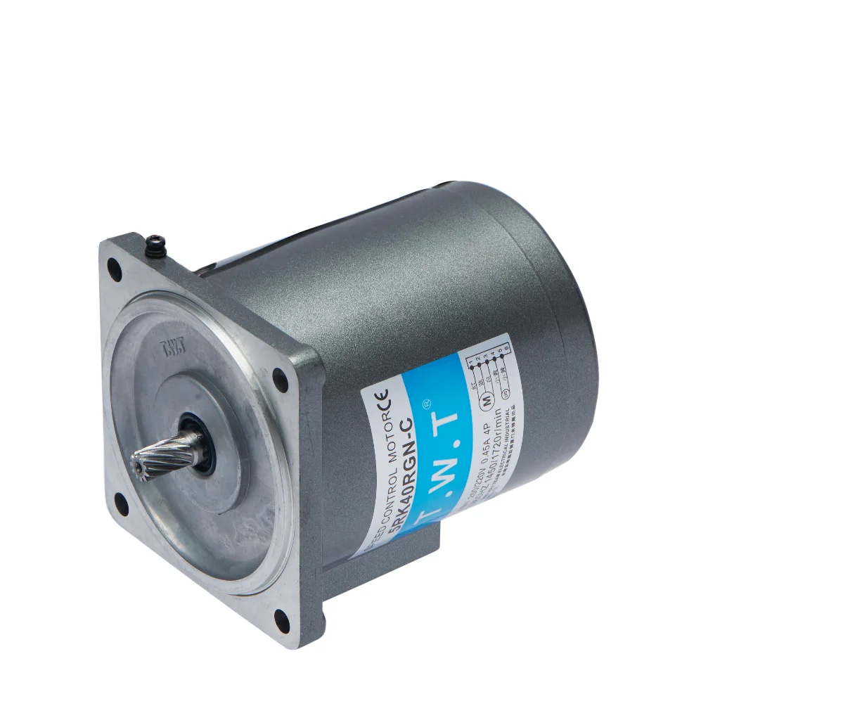 Adjustable Speed Ac Electrical Motor 1 Phase 6w 2ik6gn