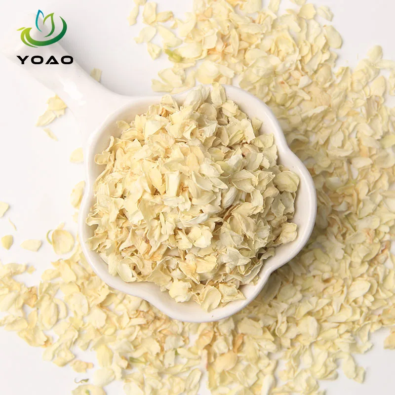 New Harvest White Clean Ivory Dried Jasmine Flower Petal Biodegradable Confetti for Wedding Decoration/Soap Candle Flower Petals