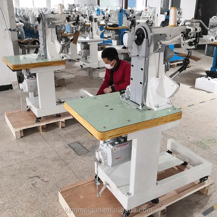 168 Footwear Shoes Making Double Thread Shoe Sole Side Wall Sewing Stitching Machine Price