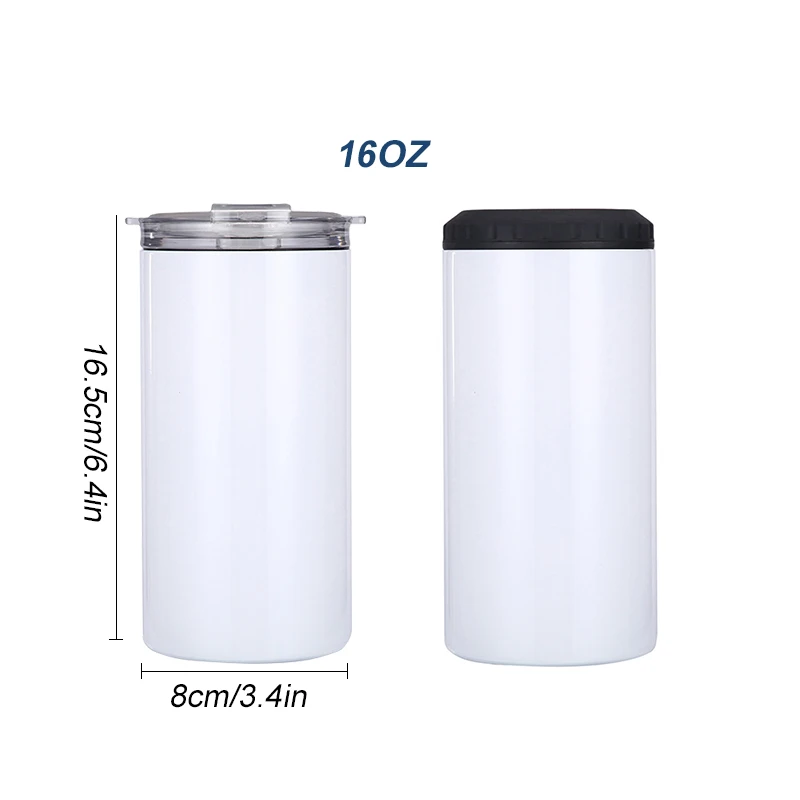 Ice Bucket Wine Cooler Bottle Beverage Coolers Portable Buckets Sublimation Double Wall Vacuum Insulated Beer Can Cooler Buckets
