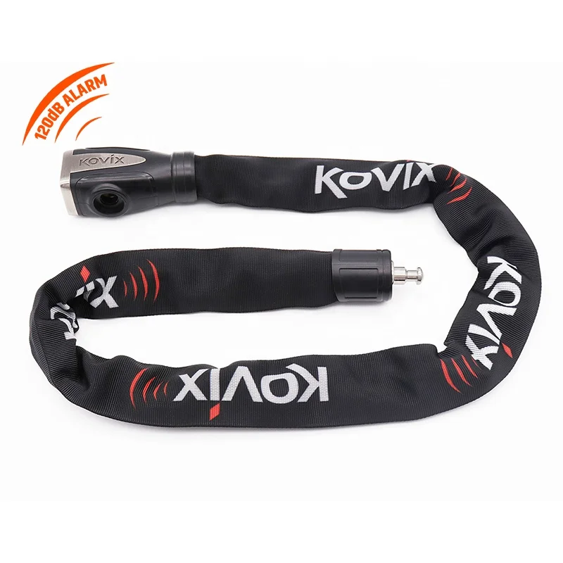 High Quality Smart Durable Motorcycle Lock bicycle Dust-proof Ip67 Waterproof Bike chain lock With Key