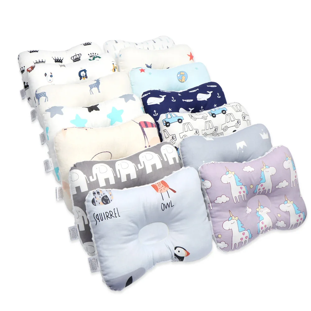 Hot Sell Wholesale Baby Sleeping Pillow Cotton Baby Pillow for Newborn Infant