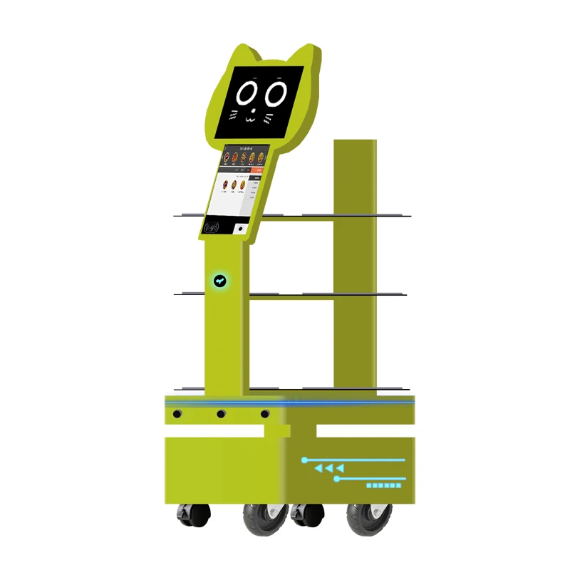 Hot Sale Custom Commercial Service Robot Restaurant Food Delivery and Ordering Hotel Service Robot