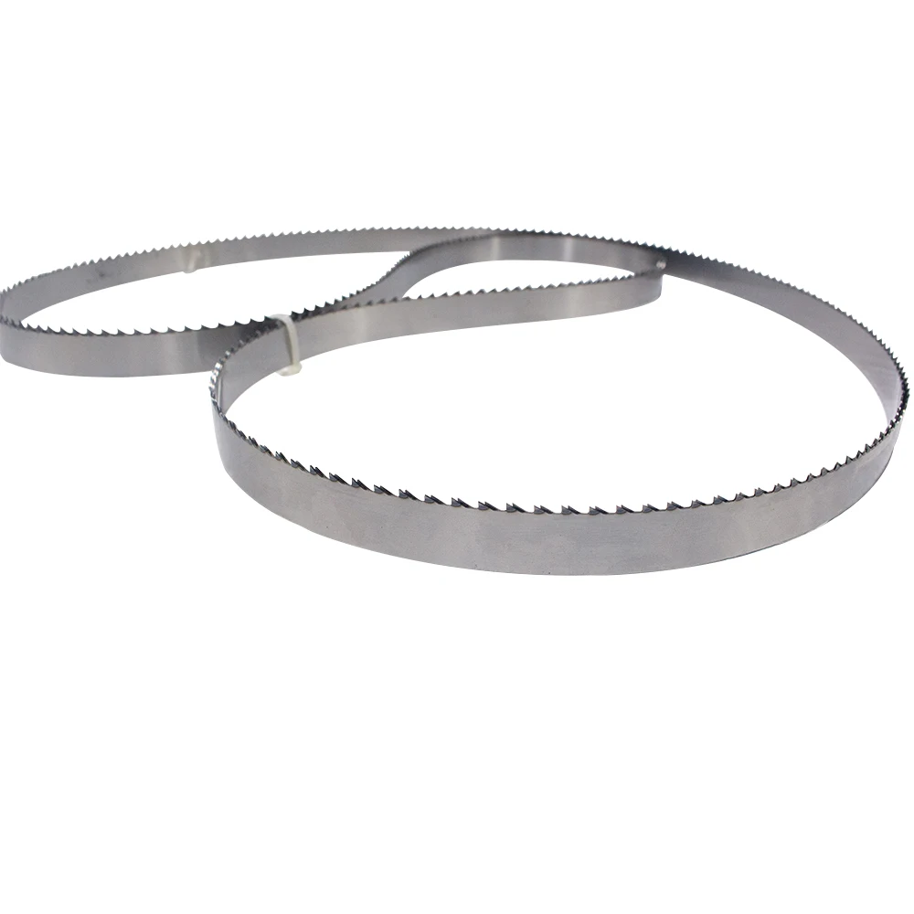 Quality Steel 1650mm Meat And Bone Fast Cutting Butcher Band Saw Blade For Machine Frozen Food Process Meat Shop