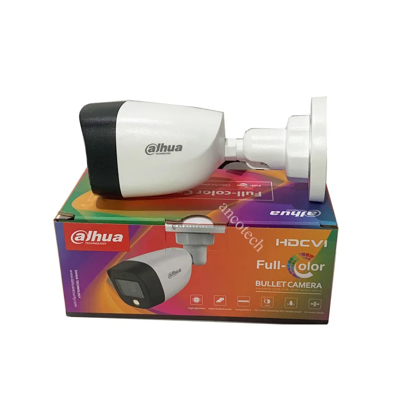 Сетевой видеорегистратор Dahua HAC-HFW1239C-A-LED 2MP полноцветная HDCVI пулевая
