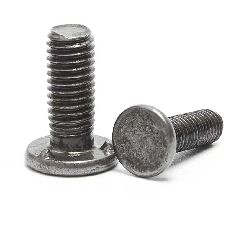 M6M8M10 Three-Point Stainless Steel Welding Screw Iron Nail with 6 Fold Spot Welding Stud Natural Color