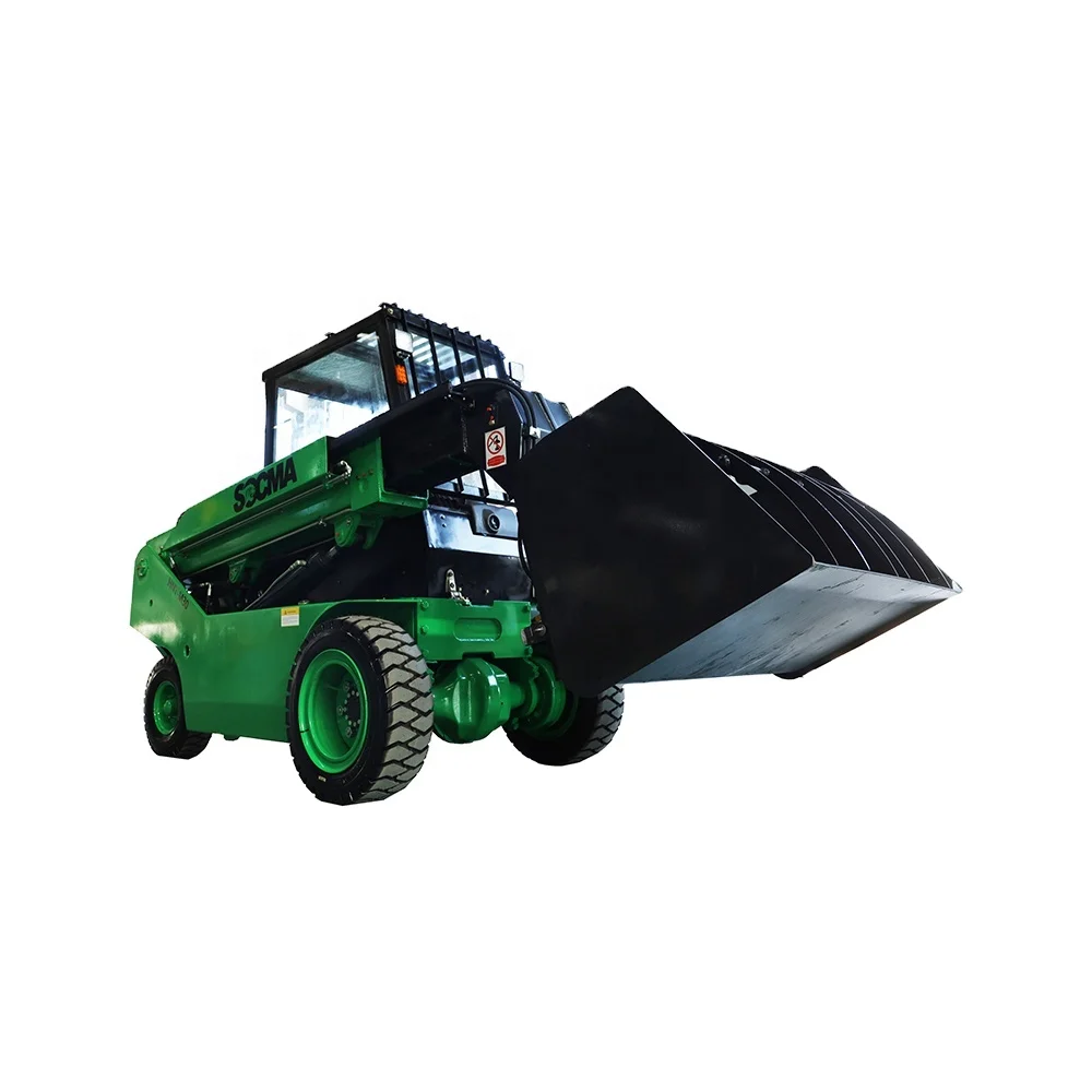 2.5t mini type telehandler telescopic loader boom forklift with import and domestic engine