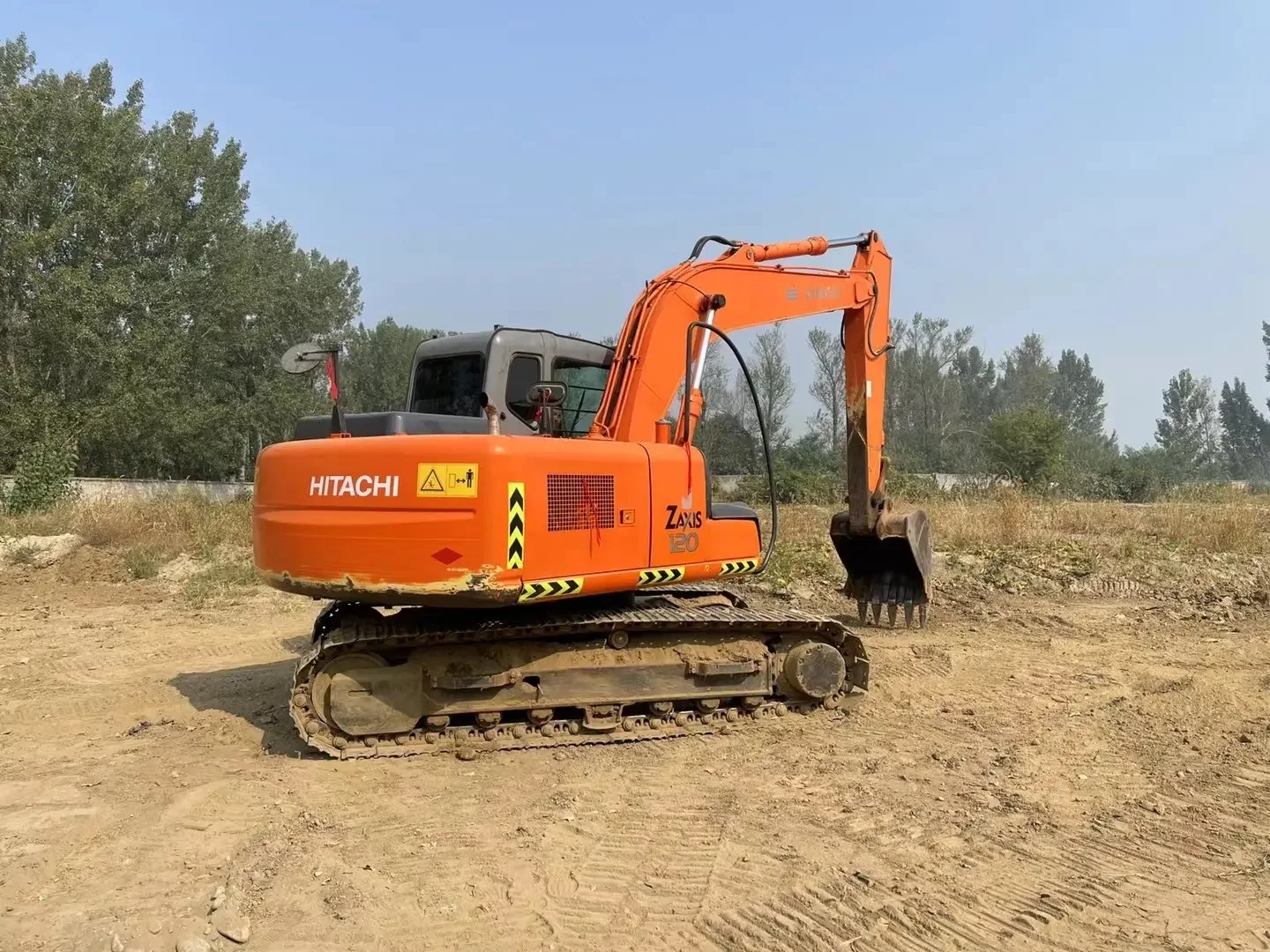 Хорошая машина 100% оригинального экскаватора Zaxis 120 механического использования Hitachi Zx60 Zx70 Zx120 японский гусеничный экскаватор