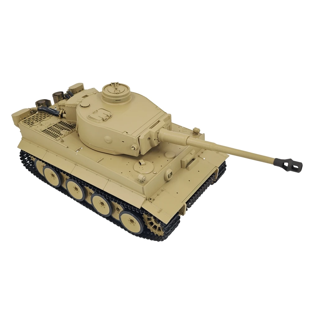 3818-1 1/16 немецкая модель танка Tiger I кулбанк Вращающаяся башня 360 ° Модифицированная 2 4 ГГц ИК + BB боевые игрушки для взрослых танк подарки хобби