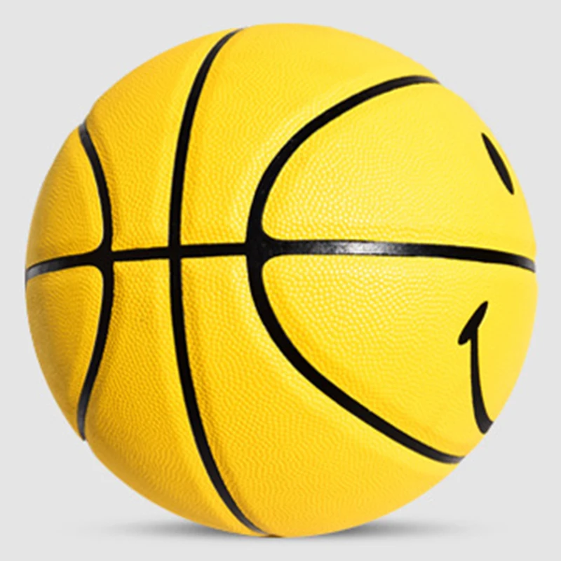 Promotional various durable using 7 original leather basketball ball