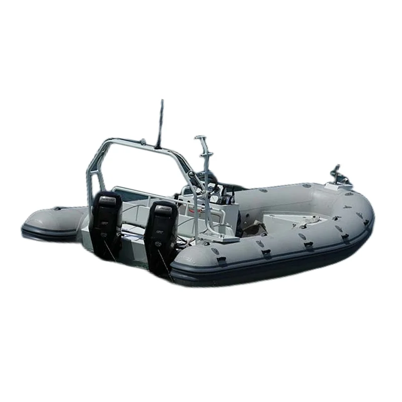 New OEM high speed cheep electric air boat fiberglass hull motor boat pvc hypalon air fishing boat for sale
