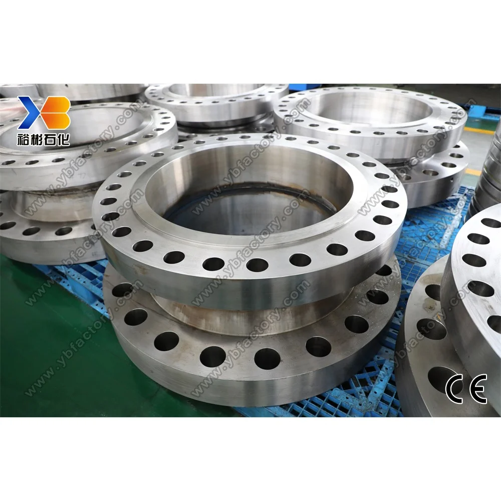 China Manufacturer Precision CNC Machining Stainless Drilling Plate Flanges