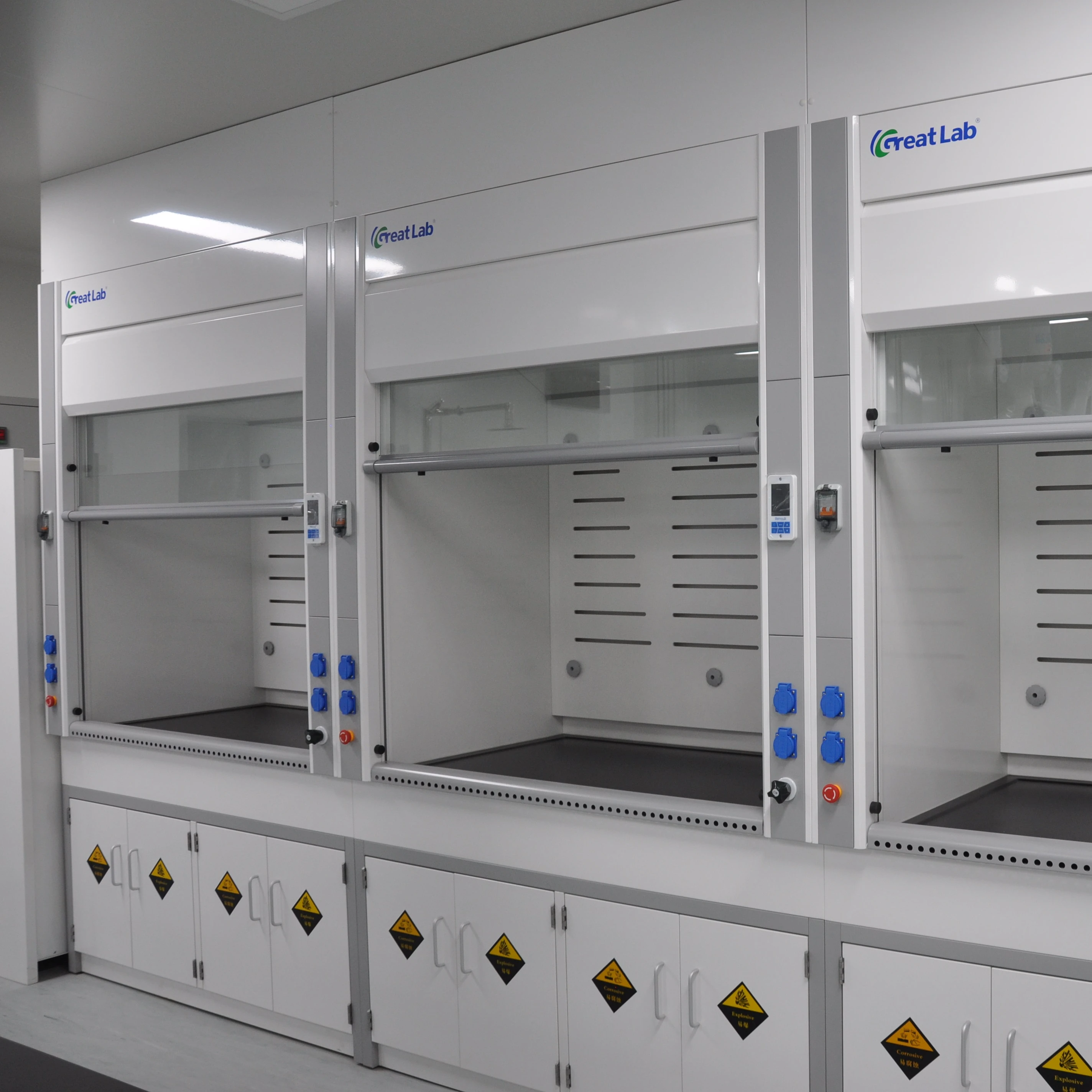 Hot  sale High Quality Steel Fume Cupboard Desktop Fume Hood  Chemical Laboratory Fume Hood