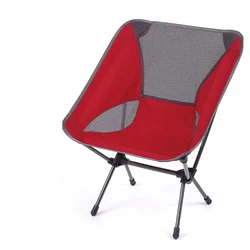 New Design Easy-carrying OEM Multi-color Cheap Outdoor Beach Picnic comfortable Lightweight Moon folding Camping Chair