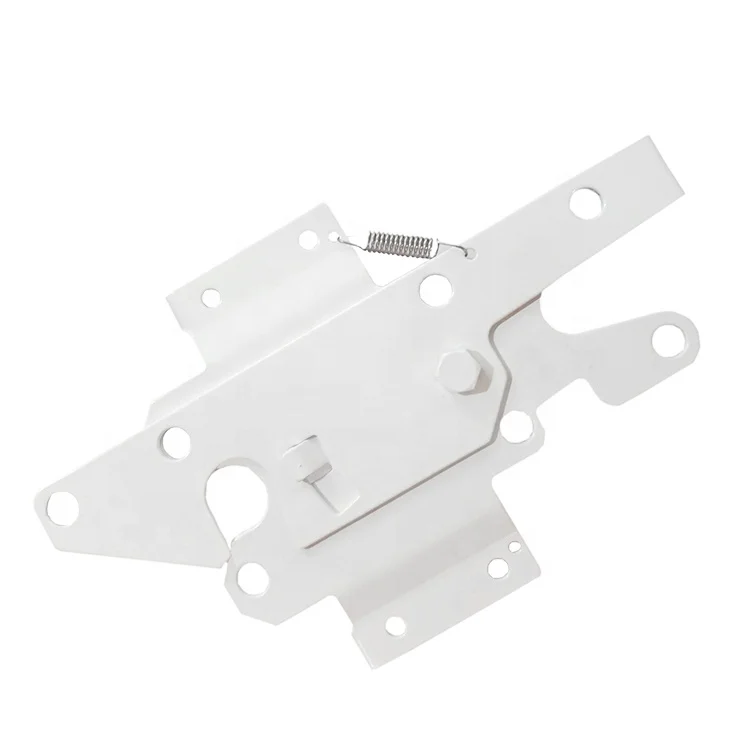 Black Self Closing Cast Iron Steel Decorative Cantilever Wrought Iron Fence Wood Gate And Vinyl Fence Gate Hardware