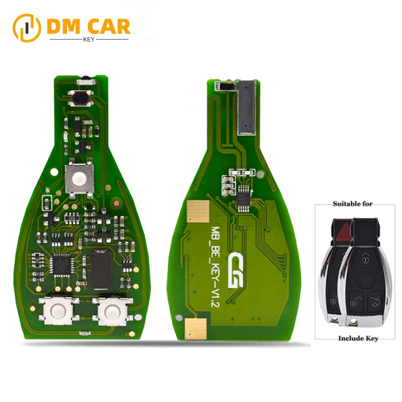CGDI Remote car key fob 3/4buttons for All FBS3 mercedes benz CGDI support MB Programmer 315/434Mhz Semi smart
