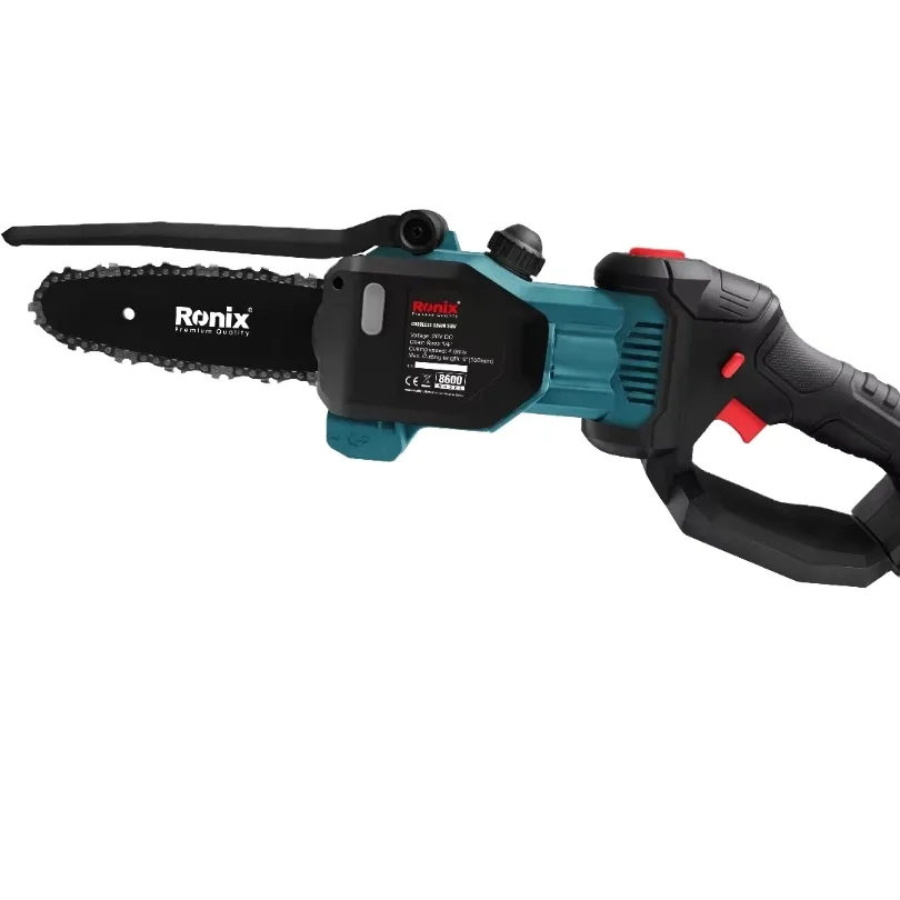 Ronix 8600 20V Cordless Chain Saw 15cm Professional Cordless Chainsaw Enhanced Cutting Performance