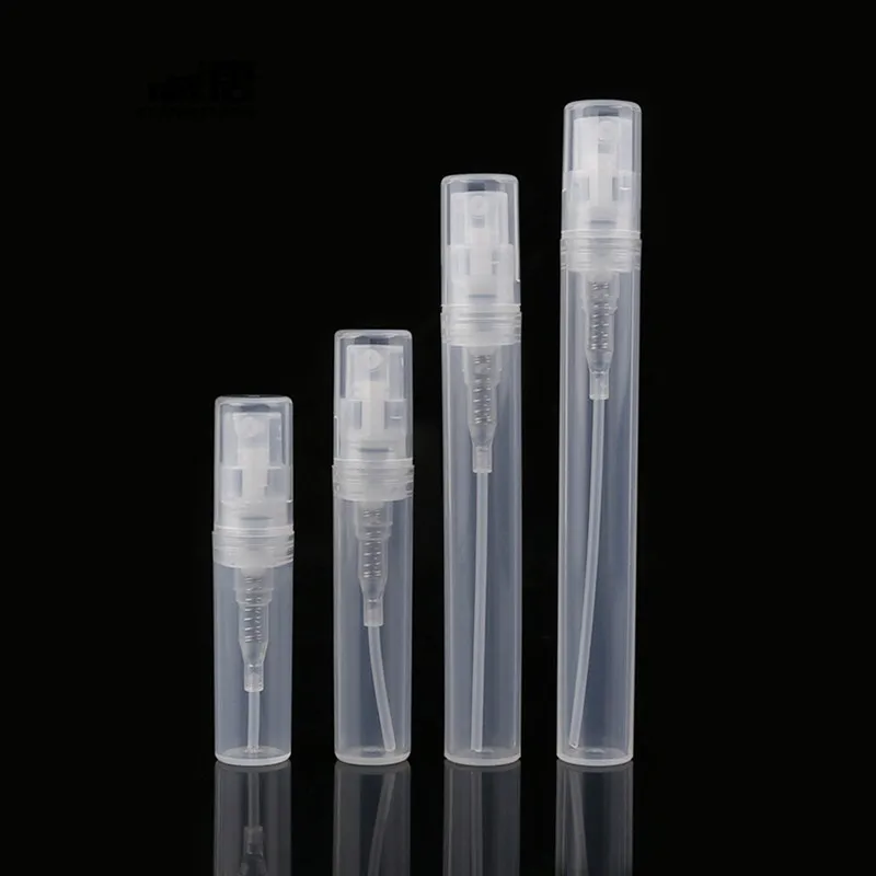 2ml 3ml 5ml 8ml 10ml plastic perfume bottle spray transparent frosted sample perfume spray bottle