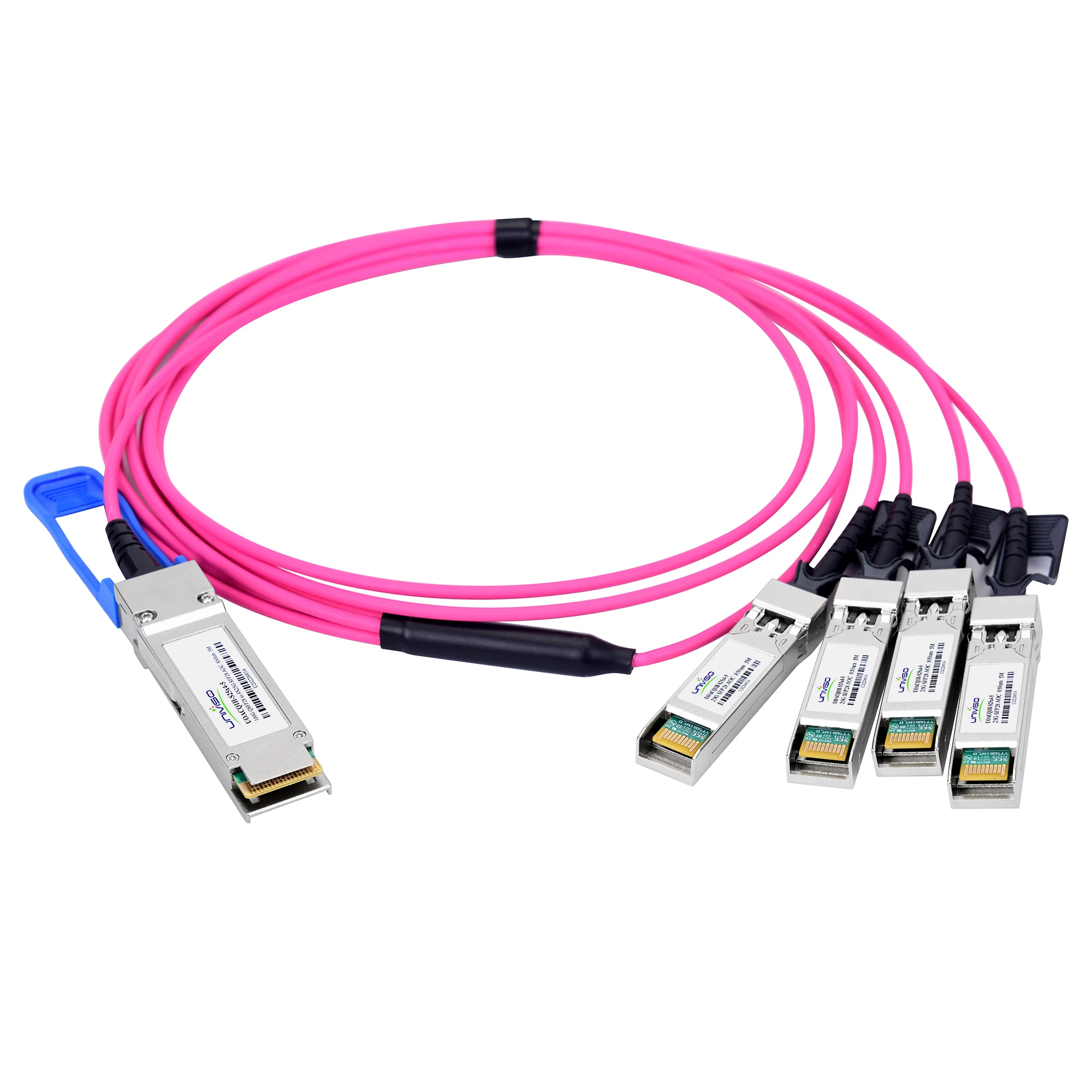 OEM QDD-400G-AOC-1M Compatible 400G Ethernet 400GB QSFP56-DD AOC 1m Active optical cable