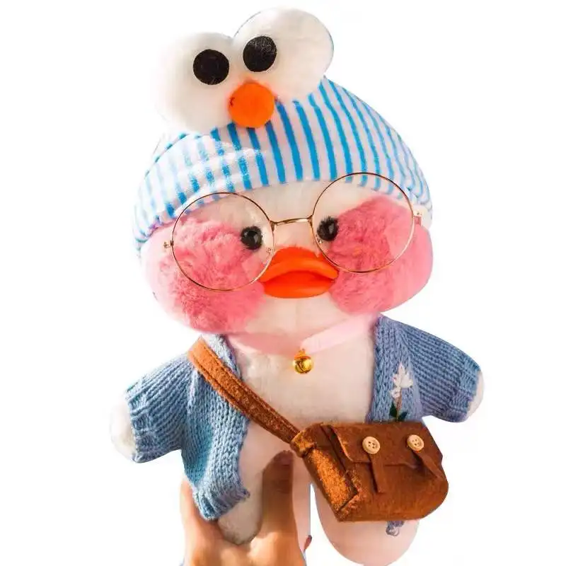 Manufacturer Kids Cute Valentine Best Made Animal Funny Stuffed Custom 2022 Soft Duck Soft Toy