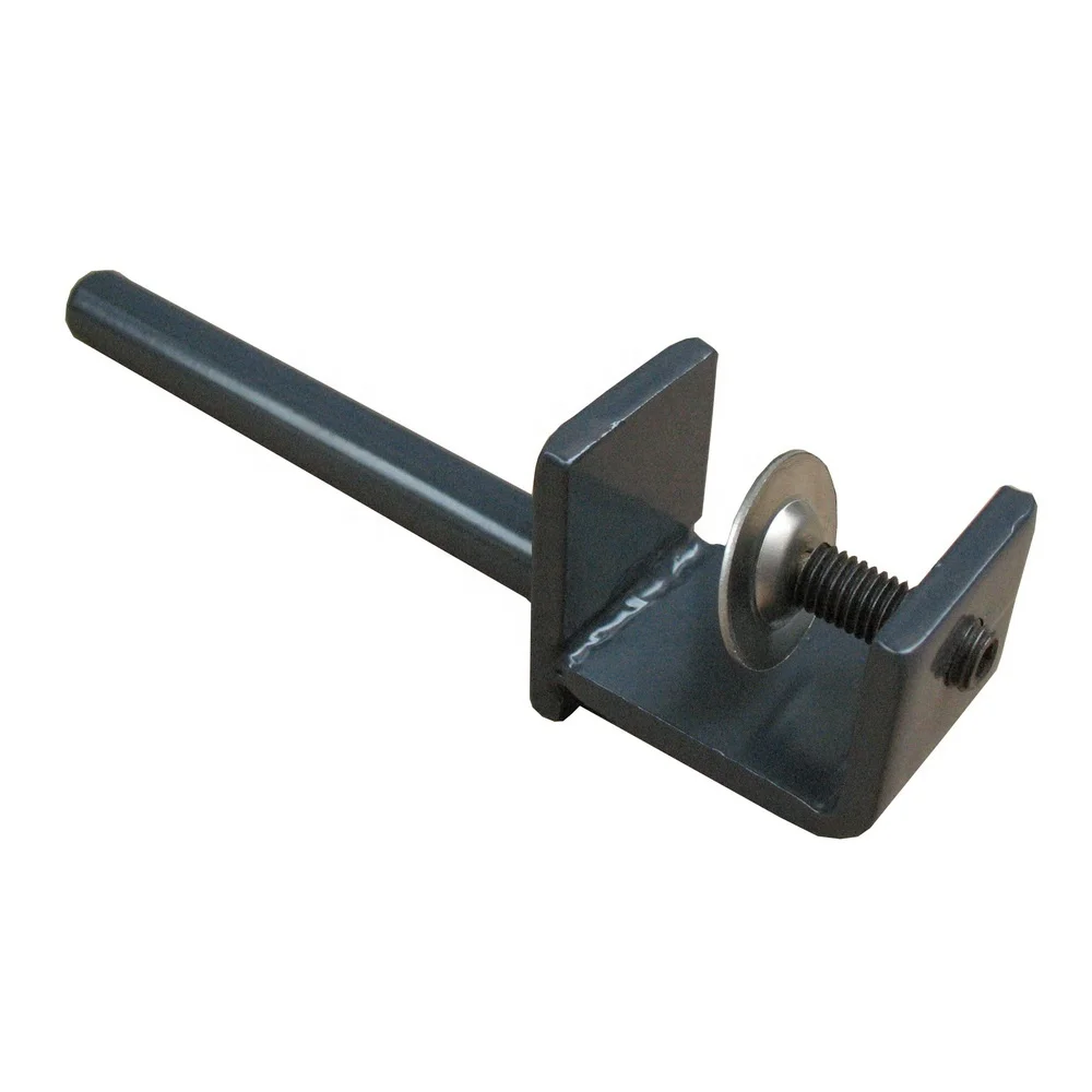 High Quality Customized New Coming Black Steel Desk Screen Clamps
