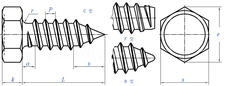 Ruspert Sandwich Panel Screw Hexagon Flange Washer Head Self Tapping Screw Sharp Point Drill Metal Epdm Washers Roofing Screw